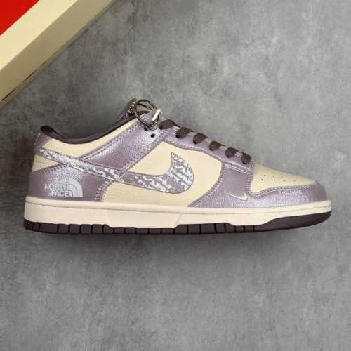 本地 核心私 Nike Sb Dunk Low 北面系列 亮面紫勾 周年高端定制 低帮休闲板鞋 #定制鞋盒 大厂纯原品质出货 超高清洁度 皮料切割干净无任何毛边