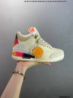 公司级Air Jordan 3 Retro Aj3 乔3 复古休闲运动文化篮球鞋 首次使用经典传神Jump Man Logo 并创新使用后掌可视气垫 清爽有余的