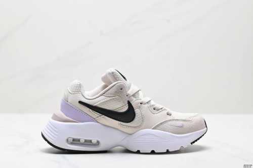 公司级耐克Nike Air Max Fusion 复古休闲运动气垫慢跑鞋 货号:Cj1671-100 尺码:36-40 Id:Jed129-Kj D
