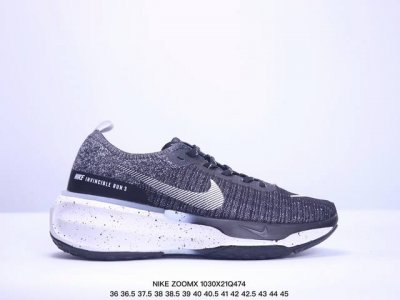 耐克NIKE ZOOMX INVINCIBLE RUN FK3 短跑马拉松系带系列轻量休闲运动慢跑鞋 货号：DR2660-400 尺码：如图所示 XM1030Q