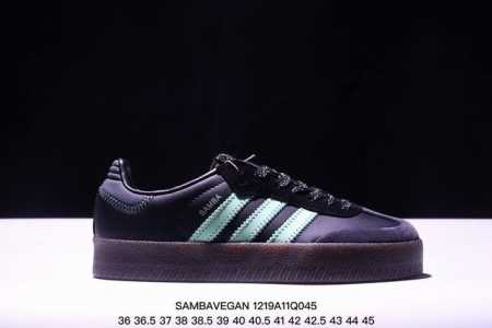 Adidas 阿迪达斯 男女运动鞋 三叶草 Hello Kitty 猫 Sambavegan休闲鞋德训复古板鞋经典运动鞋，采用环保设计的焕新adidas Sam - 点击图像关闭