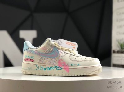 耐克 Nike Air Force 1 07 空军一号低帮百搭休闲运动板鞋 官方货号 Fj7740-710 尺码 如图所示 Avp Lla