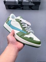公司级头层 耐克Nike Air Jordan 1 Low Aj1乔1 低帮潮流缓运动休闲板鞋 Aj1 低帮拼接 完美版型真头层牛皮# 内置缓震气垫 原鞋开模