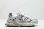 公司级new Balance 公司级版本 Nb9060 联名款 复古休闲运动慢跑鞋 鞋款灵感源自设计师本人对夏日的怀日回忆。鞋面大身由空间双格及磨砂鞋面拼接而生