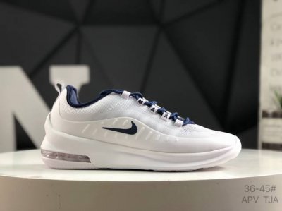 真标带半码耐克 Nike Air Max Axis 二十周年限定鞋面细节更加简约 但线条能清晰的看出 Air Max 98 的元素 搭载后掌 Air Max 气