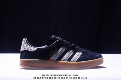 160 阿迪达斯Adidas三叶草 Gazelle Indoor W贝壳头系列低帮经典百搭休闲运动板鞋 货号：Ie5532 Size：35～44带半码 Xm03