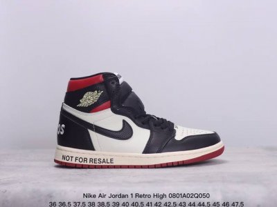 公司级耐克nike Air Jordan 1 Retro High Og Black White Aj1代迈克尔 乔丹高帮经典复古百搭休闲文化运动篮球鞋 货号: