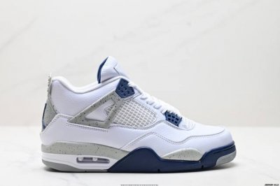 公司级Nike Air Jordan 4 Retro 耐克迈克尔 乔丹Aj4代中帮复古休闲运动文化篮球鞋 原厂材料Tpu超Q弹网格材质 缜密拉帮及中底钢印细节