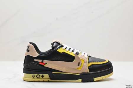 公司级全新lv路易威登nike X Louis Vuitton Trainer Sneaker Low休闲运动文化百搭板鞋 尺码:39-45 Id:Jfd129 - 点击图像关闭