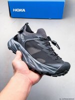 hoka Hopara 霍帕拉 夏季新款潮流徒步鞋防滑溯溪鞋 这双Hopara继承了Hoka家族的传统，标注性的橡胶化Eva缓震中底，兼具轻盈脚感与出色的缓震。