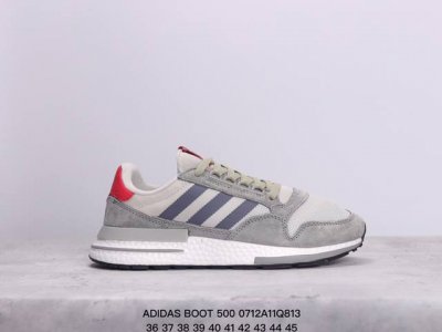 阿迪达斯adidas Boot 500 全掌爆米花缓震耐磨慢跑鞋 休闲百搭运动鞋 货号：B58699 码数：36～45 Xm0712Q813