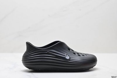 公司级Nike Reactx Rejuven8 耐克 简约舒适 洞洞鞋 由兼具轻便性和耐用性的Eva泡沫打造 拖鞋的外观十分吸引人 融合了舒适与时尚的元素 延续