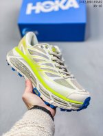 玛法特二代 Ho One One Mafate Speed 2 Low 轻量低帮户外越野跑鞋 户外山脉越野轻量运动跑鞋。鞋面用轻的无缝架构，鞋带用了弹性不易松脱