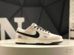 海外爆款限量发售！高端定制 耐克 Nike Sb Dunk Low 斯图西联名--- 奶白灰黑钩 高端定制 低帮休闲板鞋 定制鞋盒 大厂纯原品质出货 超高清洁度