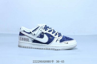 耐克 Nike Sb Dunk Low Pro 复古低帮 休闲运动滑板板鞋 绑带 222 Adoro半 36-45