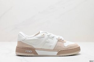 公司级Fendi芬迪 Match 皮革 低帮休闲 时尚板鞋 独家原装套装配件官方同源 渠道原装订单 全套专柜包装物及配件 尺码:35-44 Id:Jhd534-