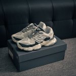 核心私 New Balance Nb9060系列 新百伦绒面革网布经典百搭防滑耐磨透气低帮生活休闲鞋 全套原楦原纸板原厂数据开发 进口三明治网面 原装进口翻毛皮
