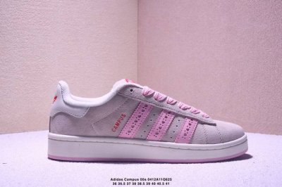 Adidas Campus 00S 阿迪达斯三叶草低帮板鞋 牛皮材质 真标 Size:36-41码 Xm0412Q625