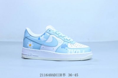 耐克 Nike Air Force 1 Af1耐克 低帮 空军一号休闲板鞋 211640Adiir半 36-45