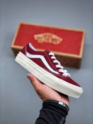 万斯 Vans 小头 短头 版本 权志龙Og Style 36 权志龙 低帮复古硫化帆布板鞋 尺码 35-44 半