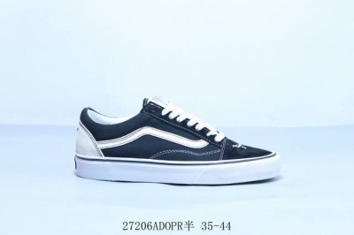 万斯 Vans Authentic 经典安娜海姆 低帮硫化滑板鞋 复古Aut高端硫化 27206Adopr半 35-44