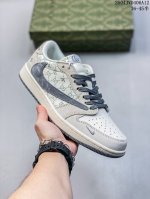 海外爆款限量发售！公司级 Travis Scott X Fragment Design X Jordan Air Jordan 1 Low Og Sp 古驰联名
