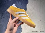 新品上市实拍 adidas Originals Gazelle Indoor 三叶草休闲防滑耐磨低帮板鞋 鞋头出色设计 塑就出众贴合感 稳固的后跟贴合足部曲线设