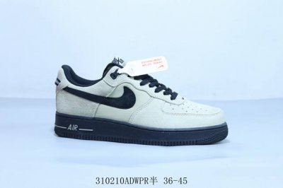 Nike Air Force 1 Af1耐克 空军一号休闲板鞋 310210Adwpr半 36-45