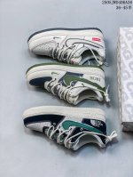 海外限量发售 公司级Nike Air Force 1 '07 Low 迪奥联名 白绿抽绳 空军一号 低帮 运动鞋 休闲鞋 折边针车 工艺难度大 原楦头原纸板 原
