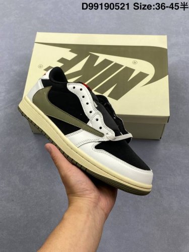 真标 耐克 Nike Air Jordan 1 Low Og Sp Military Blue Aj1乔1倒勾 2025年新款 蛇年新款 低帮篮球鞋 Aj1 乔