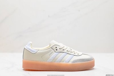 公司级阿迪达斯三叶草adidas Originals Sambae W桑巴舞系列绅士德训足球风百搭低帮休闲运动板鞋 货号:Id0434 尺码:36 36.5 3