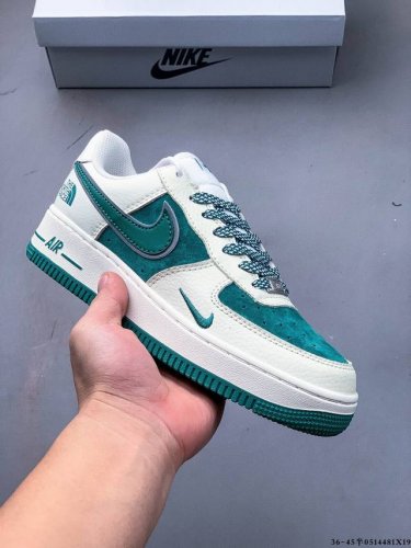 集图 二层真标 耐克Nike Air Force 1 Low 空军一号低帮经典百搭休闲板鞋 0514481X19