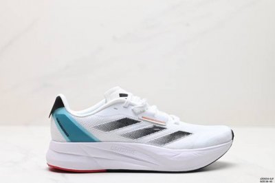 公司级adidas Duramo Speed M轻盈跑鞋 adidas跑鞋设计总是呈现出一种经典低调的感觉，但ultra Boost与alphabounce这两