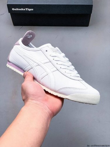 Asics 亚瑟士 Onitsuka Tiger 鬼冢虎 阿斯克斯 皮面原装四联吊牌 中底纸板钢印 日系轻便运动休闲鞋 0415481X19