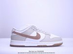 公司级Nike Dunk Low “Ironstone” 史诗福利 全网唯一全头层版本 正确低趴鞋头细节 拒绝偷工减料福利供应鞋面主要是由浅灰色和深灰色构成，同
