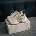 核心私 Ny美国榄球洋基队限定 X Mlb Big Ball Chunky Mesh 厚底老爹系列低帮魔术贴轻量休闲运动慢跑鞋 货号：3Ashw065N G 尺