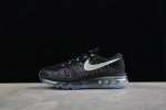 Nk Air Max Flyknit 2014 耐克飞线全掌气垫减震休闲跑步鞋 620469-015 #经典重现Flyknit鞋面，一体成形无缝设计将良好的透气