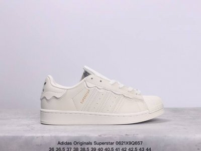 阿迪达斯adidas三叶草 Originals Superstar 低帮贝壳头经典百搭休闲运动板鞋。 Xm0621Q 7