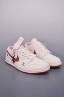 nike Jordan Air Jordan 1 情人节 纯原大厂出品 极力推荐 定制鞋盒 大厂纯原品质出货 超高清洁度 皮料切割干净无任何毛边 细节完美 官方