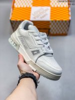 公司级全新Lv路易威登Louis Vuitton Trainer Sneaker Low休闲运动文化百搭板鞋 尺码:如图 编码：04Hyd329A12