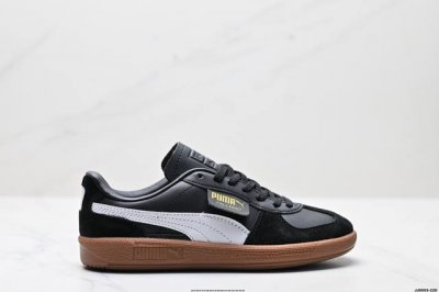 公司级Puma Palermo Vintage复古单品 彪马 防滑耐磨低帮德训板鞋 货号:389853-02 尺码:35.5 36 37 37.5 38 38.