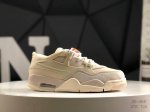 真标带半码 Air Jordan Aj4 Rm 低帮复古篮球鞋 实拍首发 采用了低帮的设计 并保留了众多Aj4的经典元素 鞋身以皮革 麂皮材质拼接打造 Aj4经