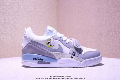 Air Jordan Legacy 312 熊猫 特殊手绘 官方原版原盒 双重盒中盒 乔丹篮球鞋系列 号称 “最强三合一” 的Jordan Legacy 312
