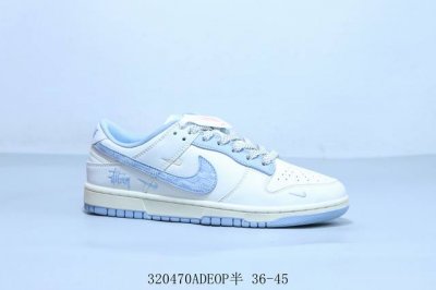 310 耐克 Nike Sb Dunk Low Pro 复古低帮 休闲运动滑板板鞋 联名 320470Adeop半 36-45