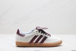 真标Adidas Originals Wales Bonner Samba Og桑巴舞系列绅士德训足球风百搭低帮休闲运动板鞋 货号:Ie0578 尺码:40 4