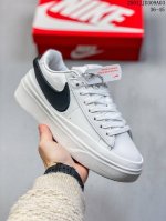 Nike耐克男女鞋2024秋冬季blazer厚底增高舒适耐磨滑板鞋hf3119-101 尺码：36-45 编码：01Jjd309A03