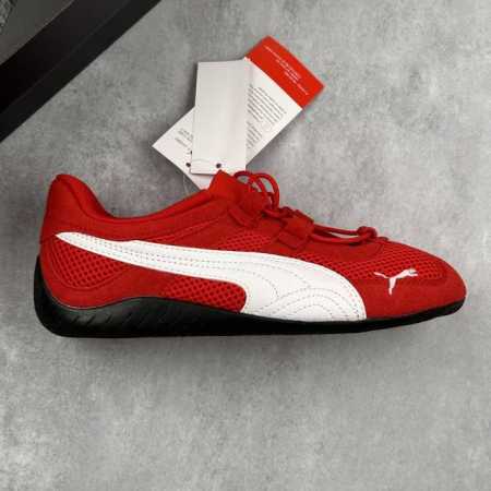 本地 核心私 公司级彪马Puma Speedcat Go Wns 薄底鞋 柔软舒适防滑耐磨低帮生活休闲鞋 赛车鞋鞋型 弹力绑带 翻毛皮拼接网面 舒适透气 高品质 - 点击图像关闭