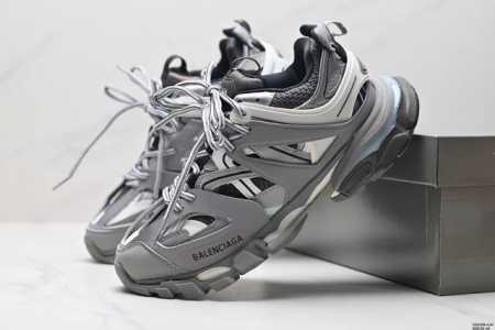 公司级巴黎世家 Balenciaga Sneaker Tess S.Gomma Maille White Orange 代 三代户外概念鞋 复古野跑 老爹鞋潮流 - 点击图像关闭