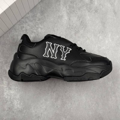 本地 核心私 Ny美国榄球洋基队限定 X Mlb Bigball Chunky Coopers Town 厚底老爹系列低帮魔术贴轻量休闲运动慢跑鞋 货号：3As