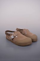 迪奥Dior 联名X 勃肯Birkenstock 机能锁扣设计 神作联名款 日系与先锋的结合体 采用头层牛反绒皮 真材实料 木屑大底 独家开磨 区别经典博肯的大
